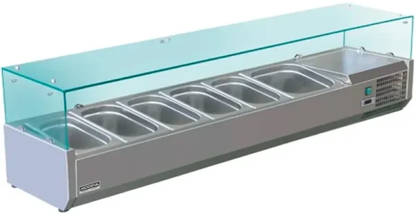 Display refrigerado 140 cm