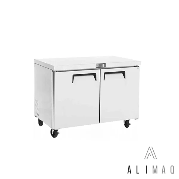 Mesón de congelación dos puertas 120 cm