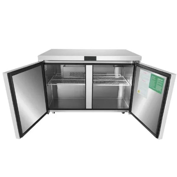 Mesón de congelación dos puertas 153cm
