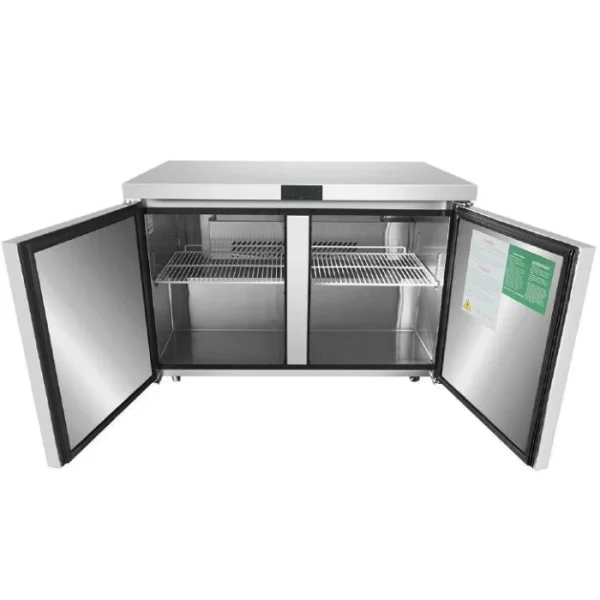 Mesón refrigerado dos puertas 153 cm